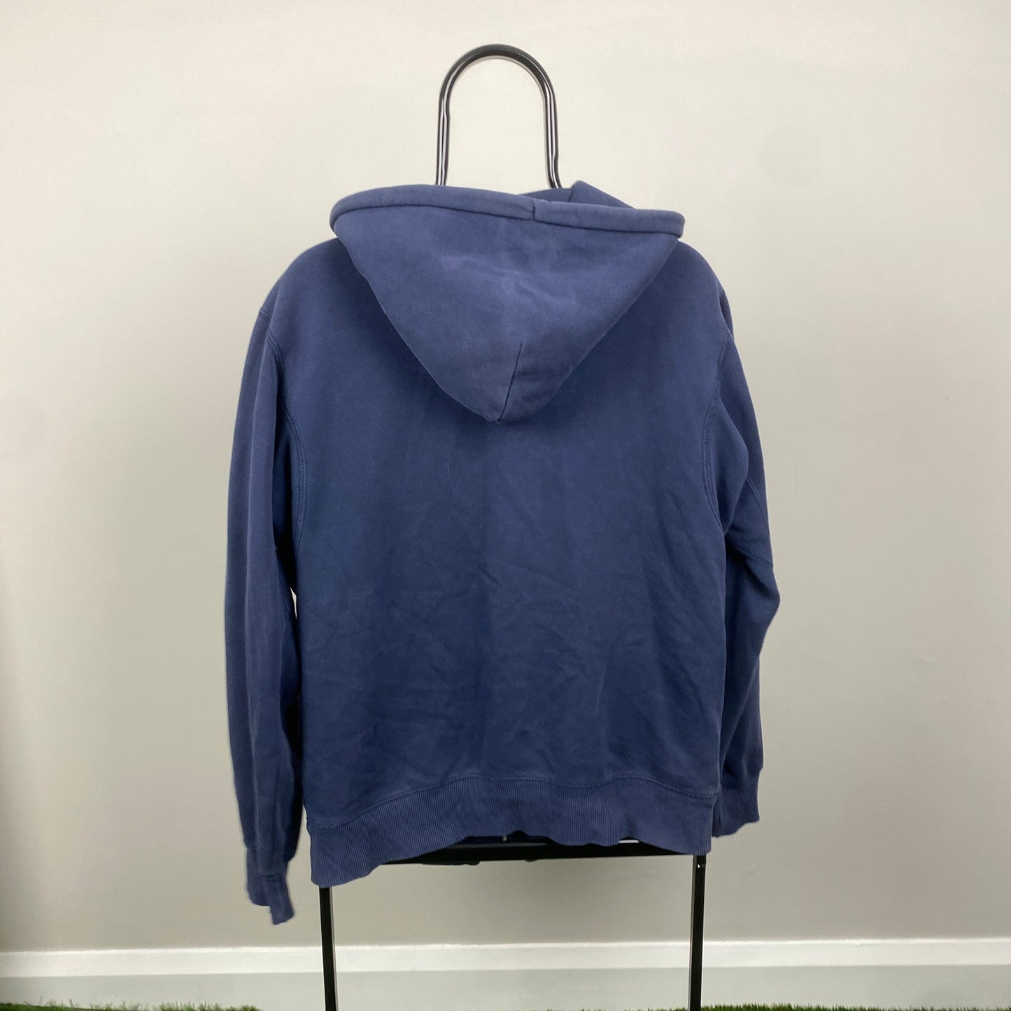 00s Nike Zip Hoodie Blue Medium