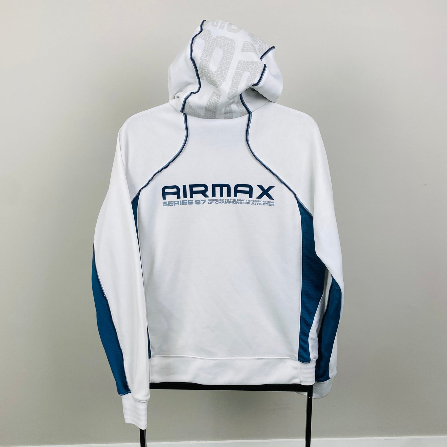 00s Nike Air Max Hoodie White Small