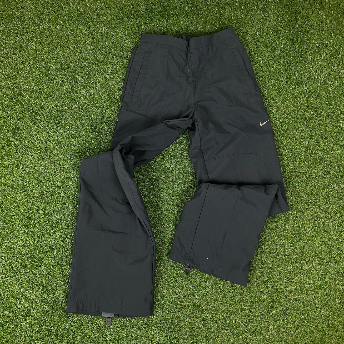 00s Nike Windbreaker Jacket + Joggers Set White Small