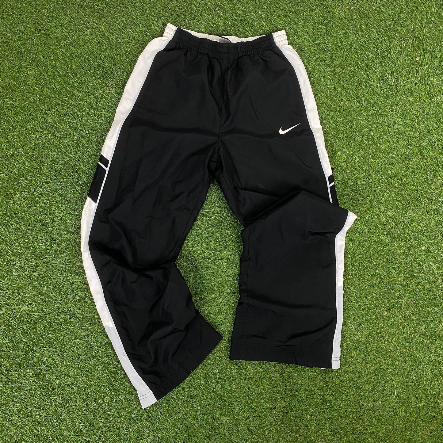 00s Nike Piping Jacket + Joggers Set Black XS