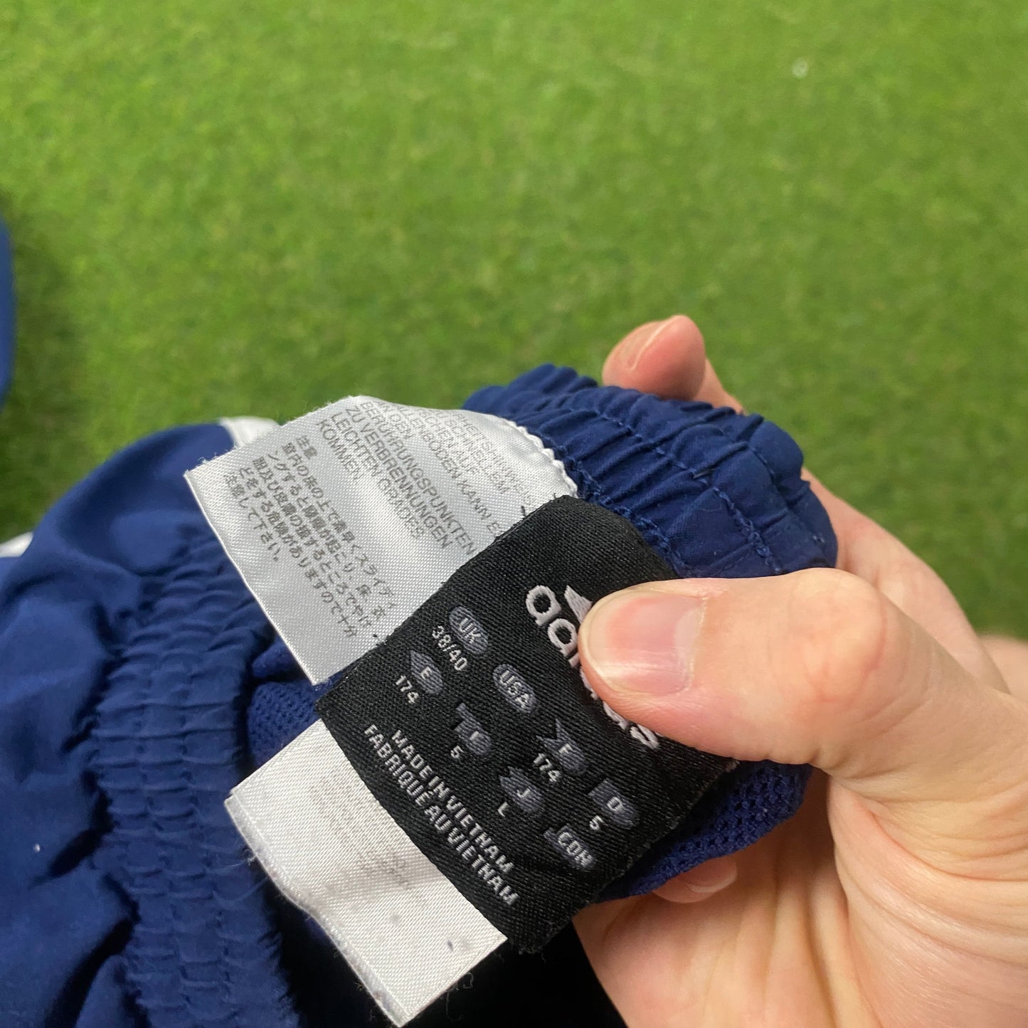 00s Adidas Joggers Blue XL