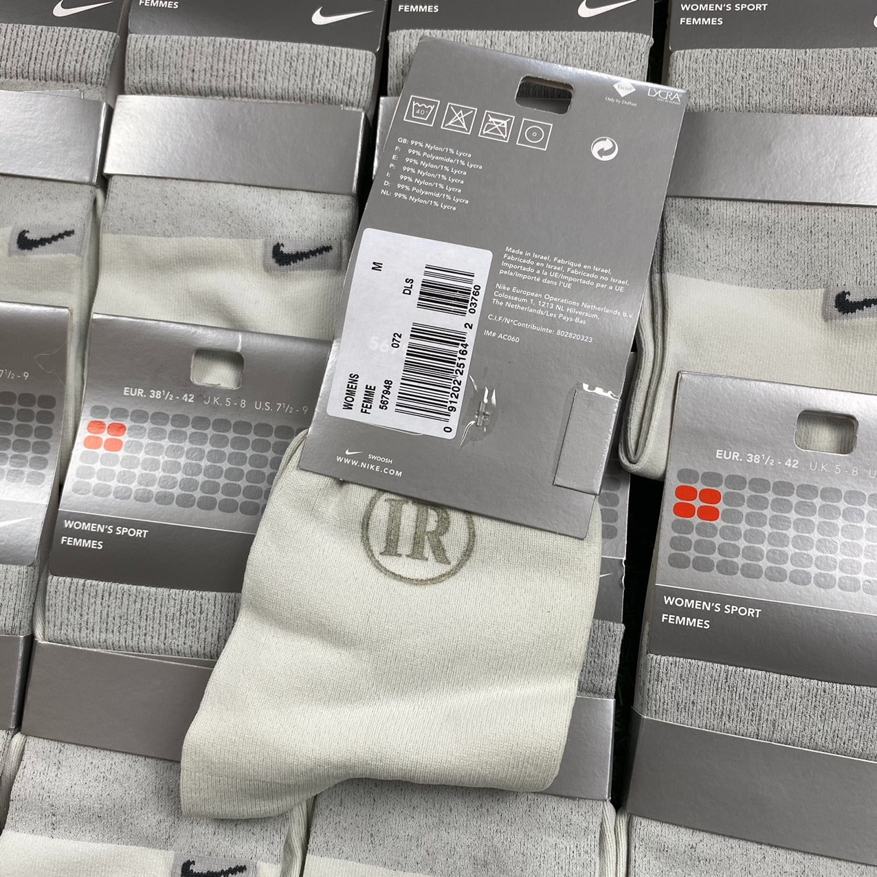 Deadstock Nike Socks Grey