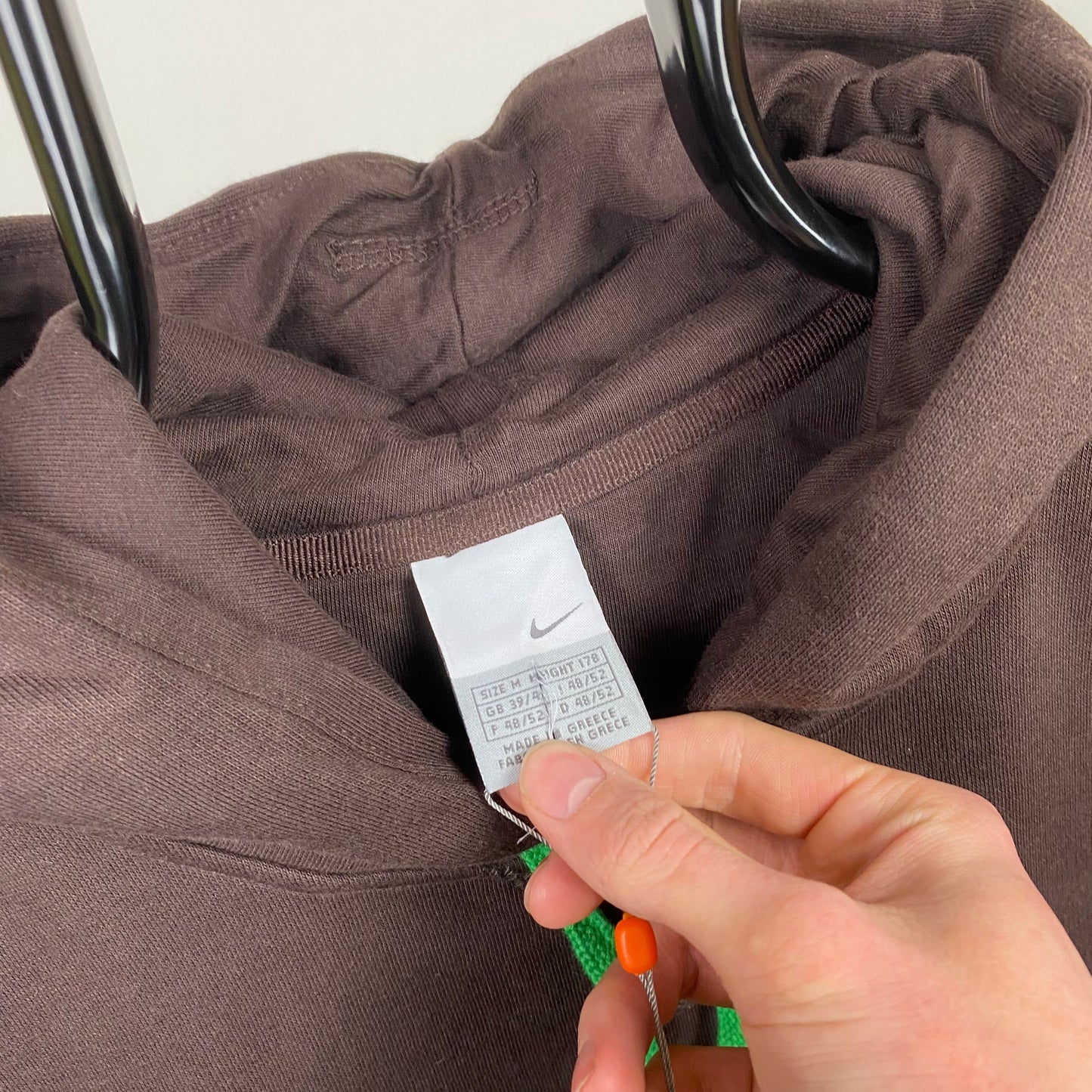 00s Nike Hoodie Brown XL