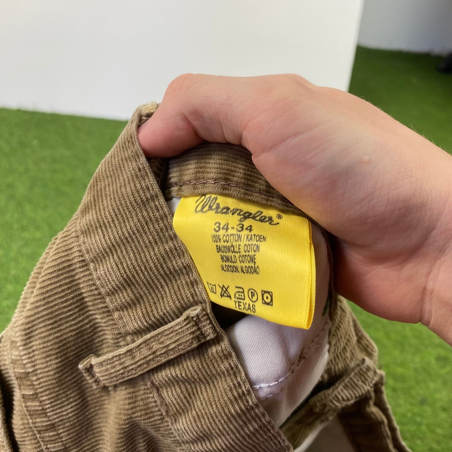 Retro Wrangler Cargo Skirt Brown Medium UK8/10