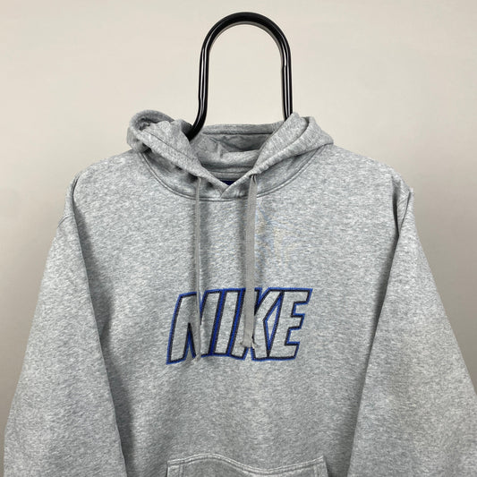 00s Nike Hoodie Grey Large