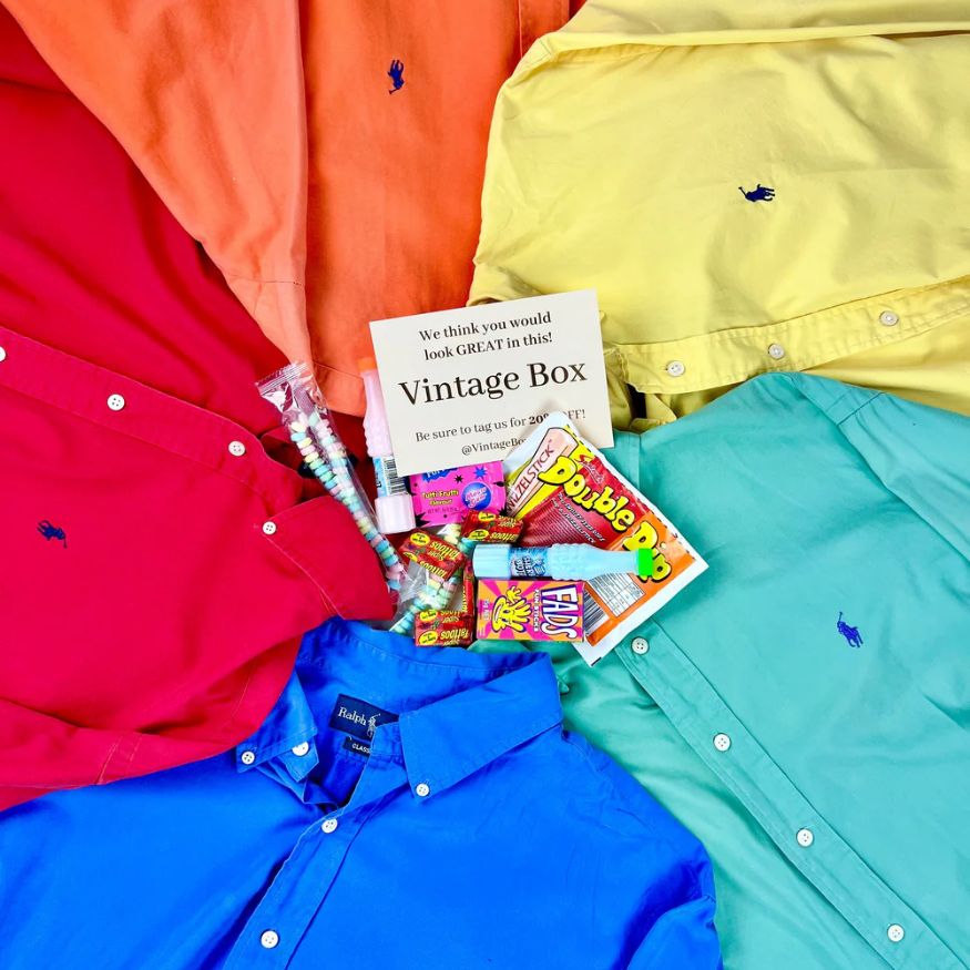 Premium Ralph Lauren Shirt Mystery Box - Vintage Box