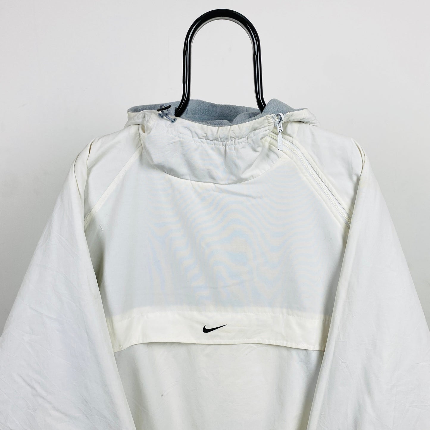 90s Nike Reversible Sidewinder Fleece Coat Jacket Blue White XL