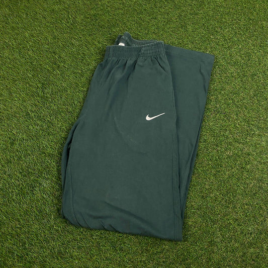 90s Nike Cotton Joggers Green Medium