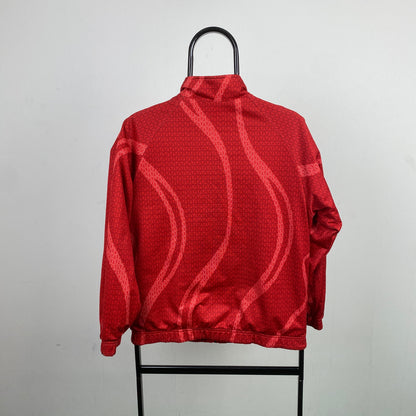 00s Nike Tn Air Reversible Windbreaker Jacket Red XS