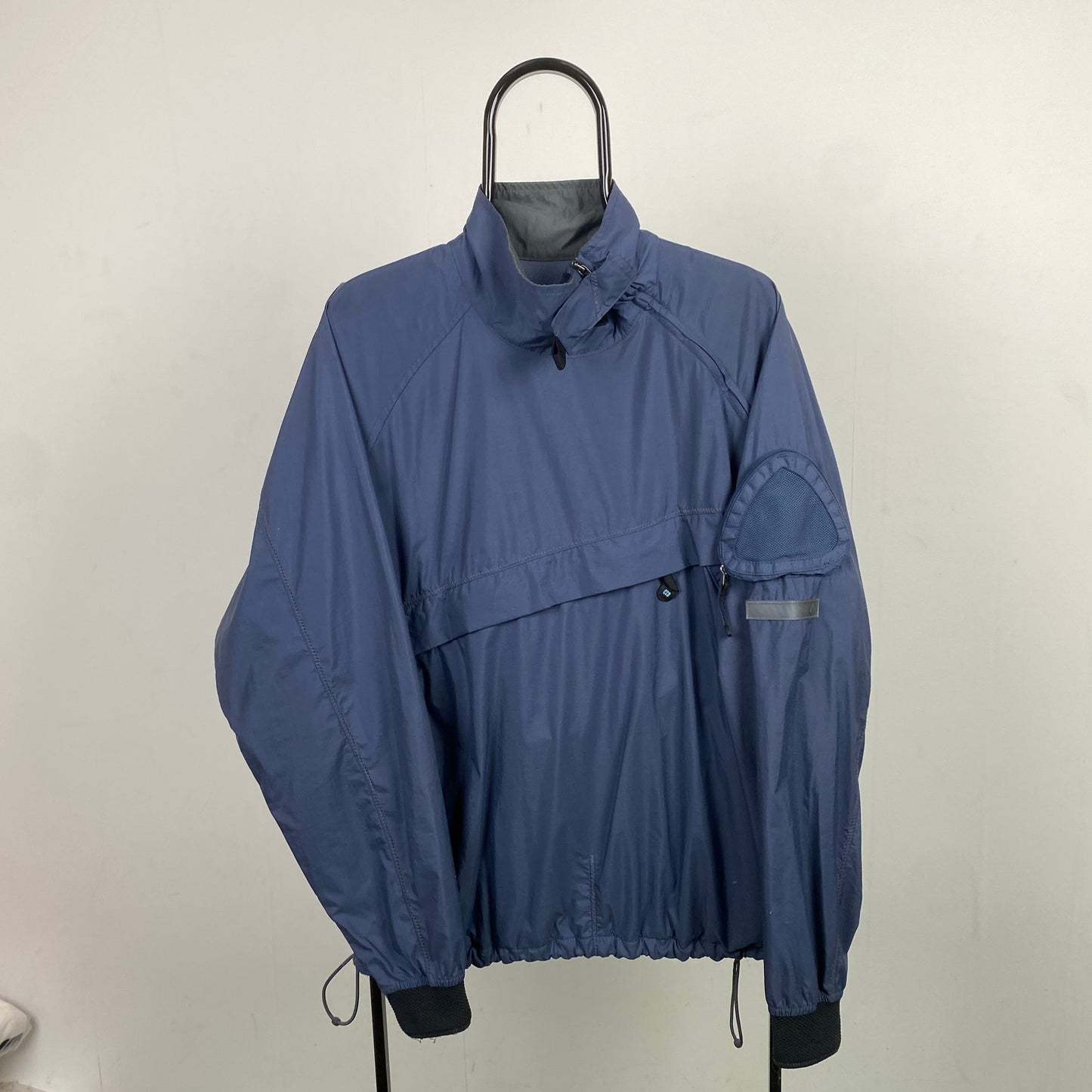 00s Nike ACG Side Winder Kayak Smock Windbreaker Jacket Blue Large