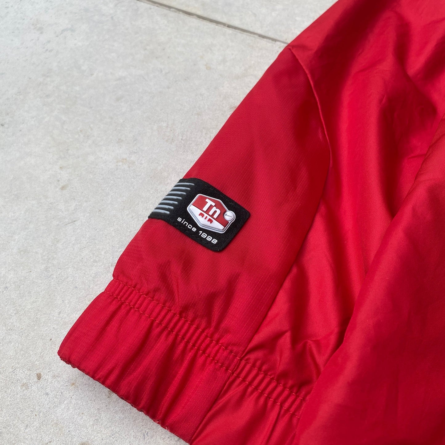 00s Nike Reversible Tn Air Windbreaker Jacket Red Small