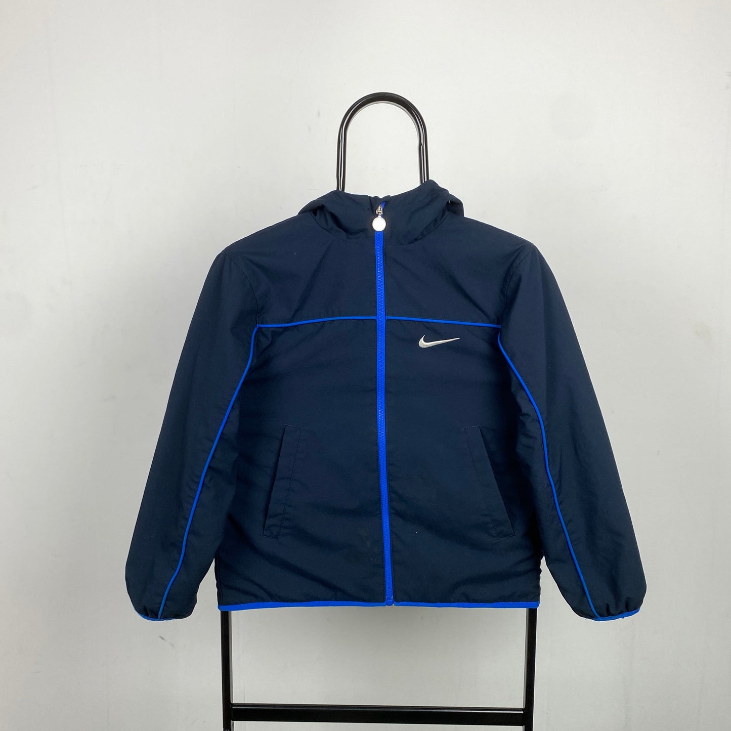 00s Nike Reversible Piping Jacket Black XS