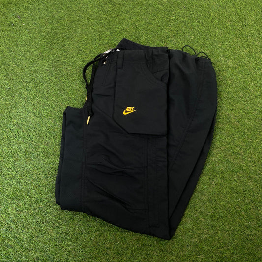 00s Nike Parachute Joggers Black XS