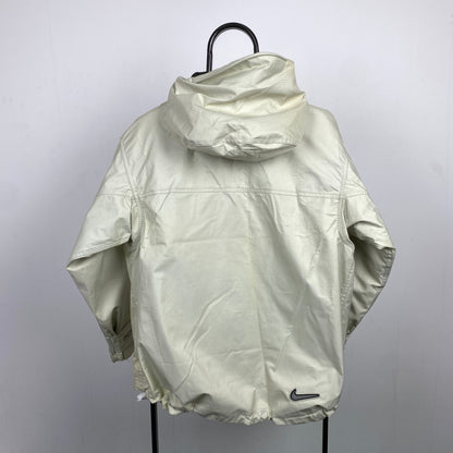 90s Nike ACG Waterproof Puffer Jacket Brown XS