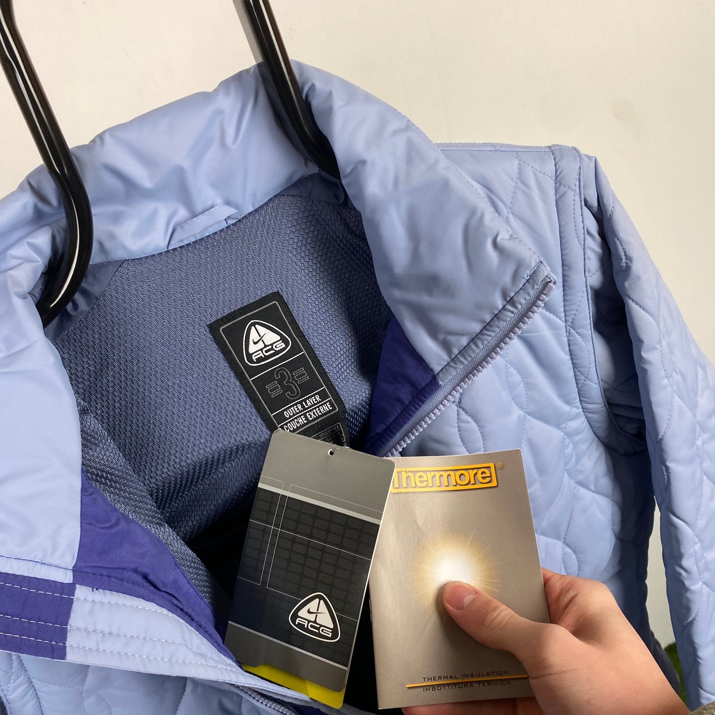 00s Nike ACG Puffer Jacket Purple Medium