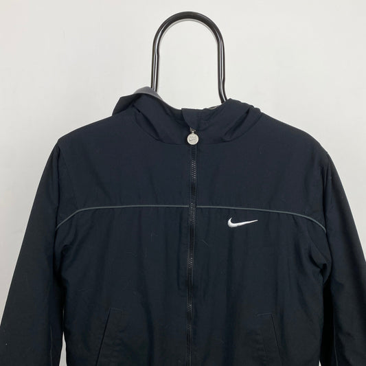 00s Nike Reversible Piping Jacket Black Small