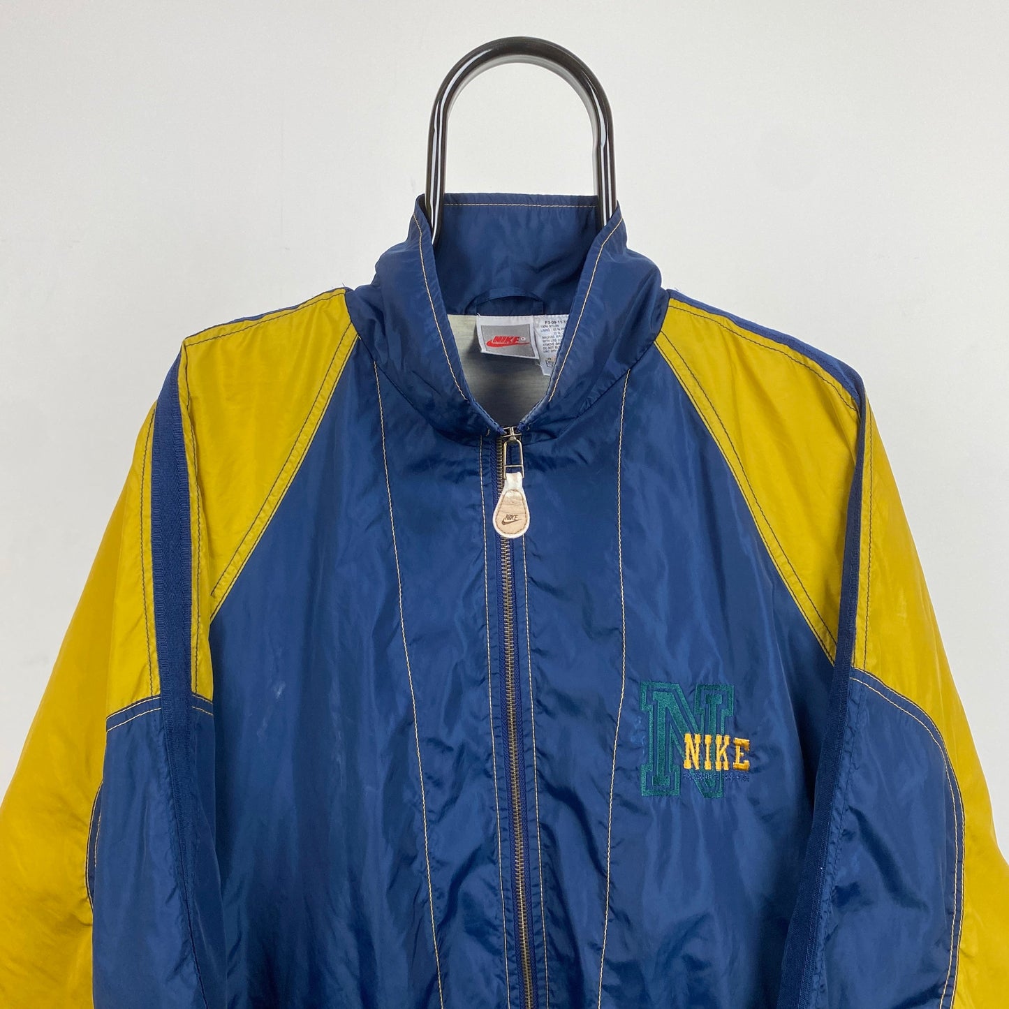 90s Nike Windbreaker Jacket Blue Medium