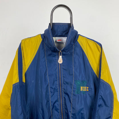 90s Nike Windbreaker Jacket Blue Medium