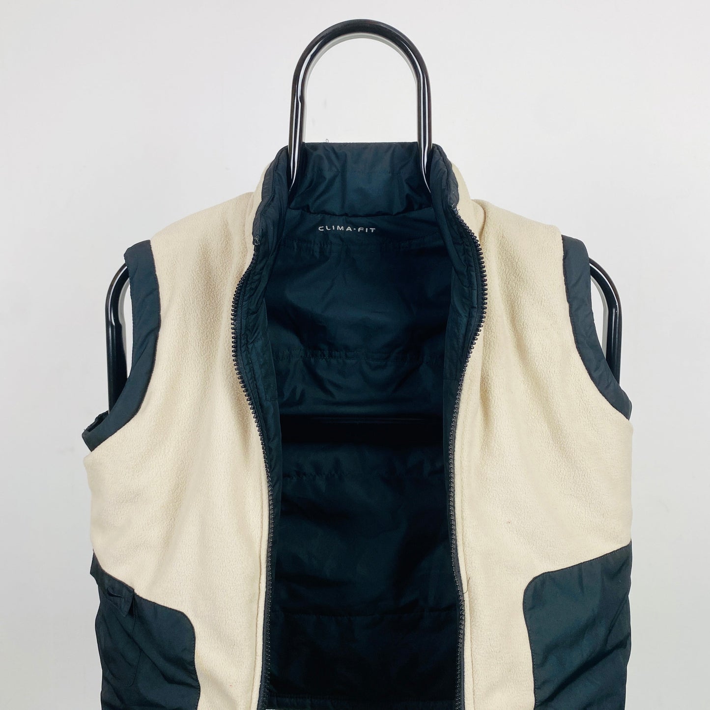 90s Nike Reversible Gilet Jacket Black Brown XS/XXS