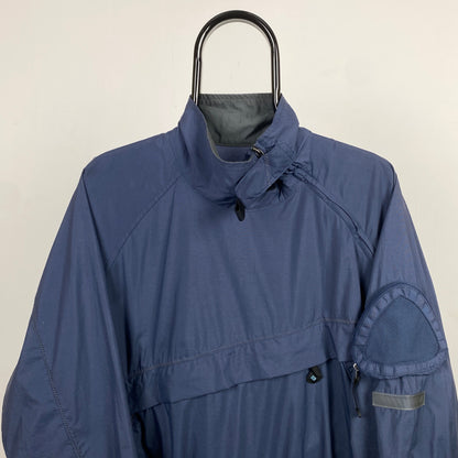 00s Nike ACG Side Winder Kayak Smock Windbreaker Jacket Blue Large