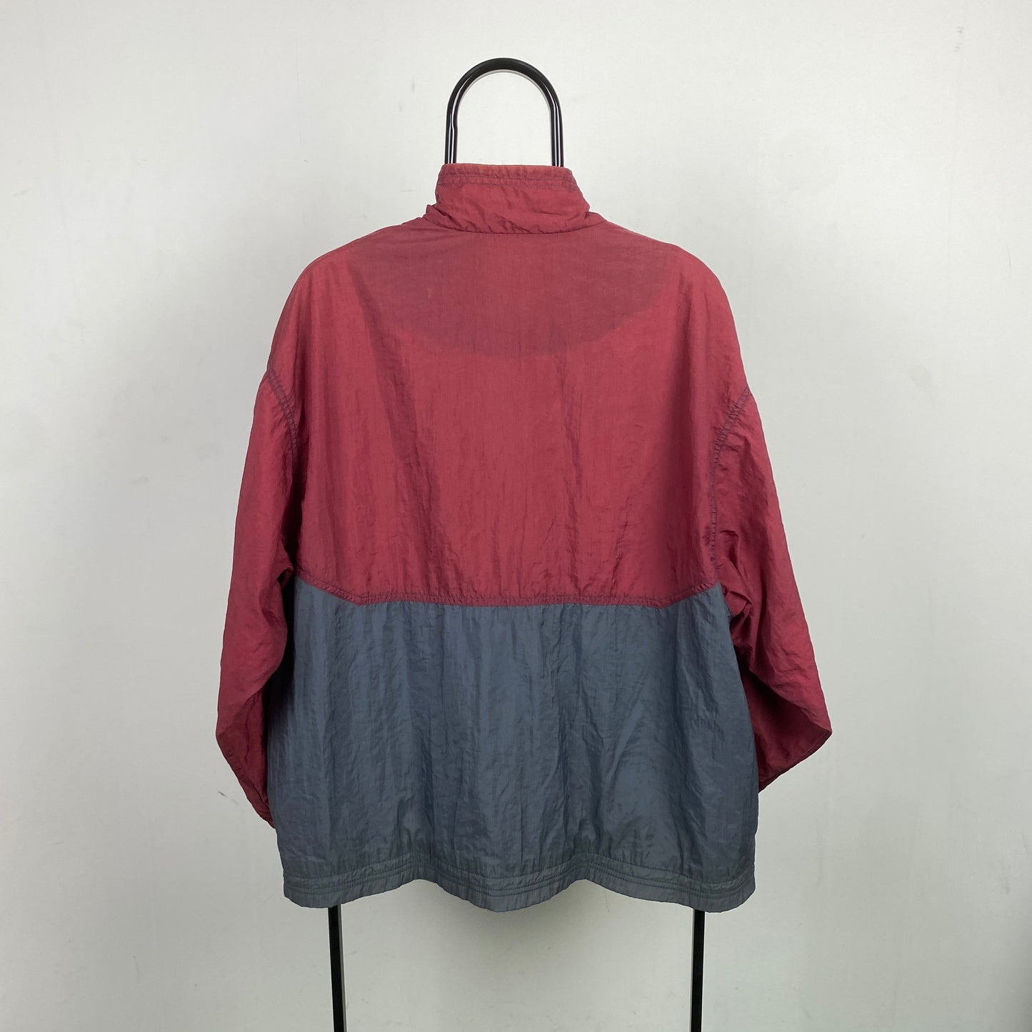 90s Nike Windbreaker Jacket Red Large