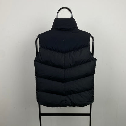 00s Nike Puffer Gilet Jacket Black Small
