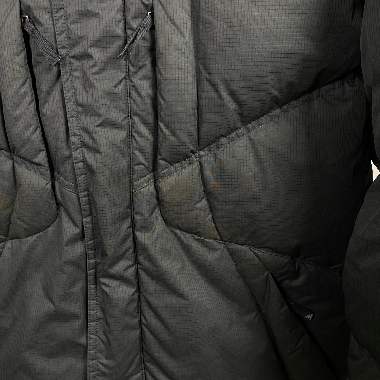 90s Nike Down Puffer Jacket Grey Medium