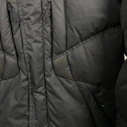 90s Nike Down Puffer Jacket Grey Medium