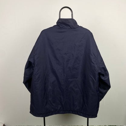 90s Nike Reversible Puffer Jacket Blue XL