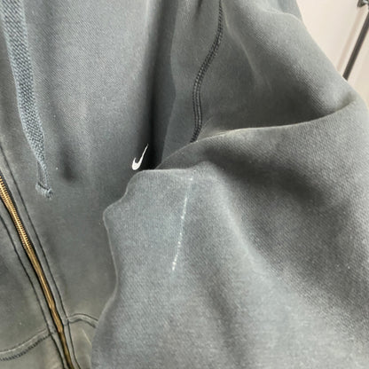 00s Nike Zip Hoodie Black XXL
