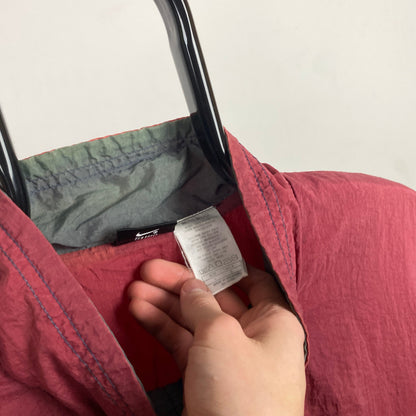 90s Nike Windbreaker Jacket Red Large