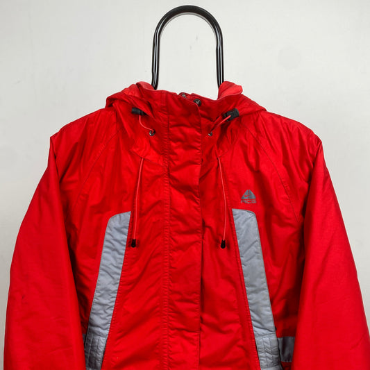 00s Nike ACG Waterproof Coat Jacket Red Large