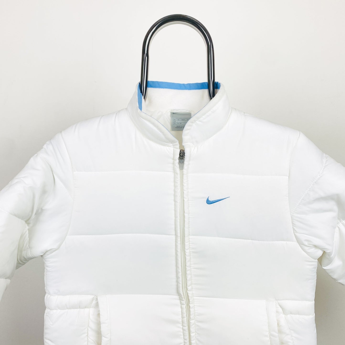 00s Nike Puffer Jacket White XS