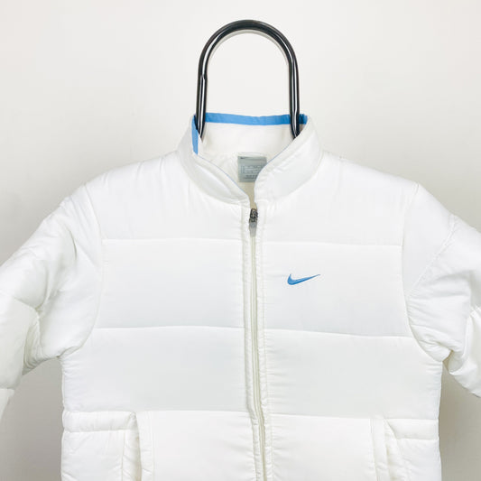 00s Nike Puffer Jacket White XS