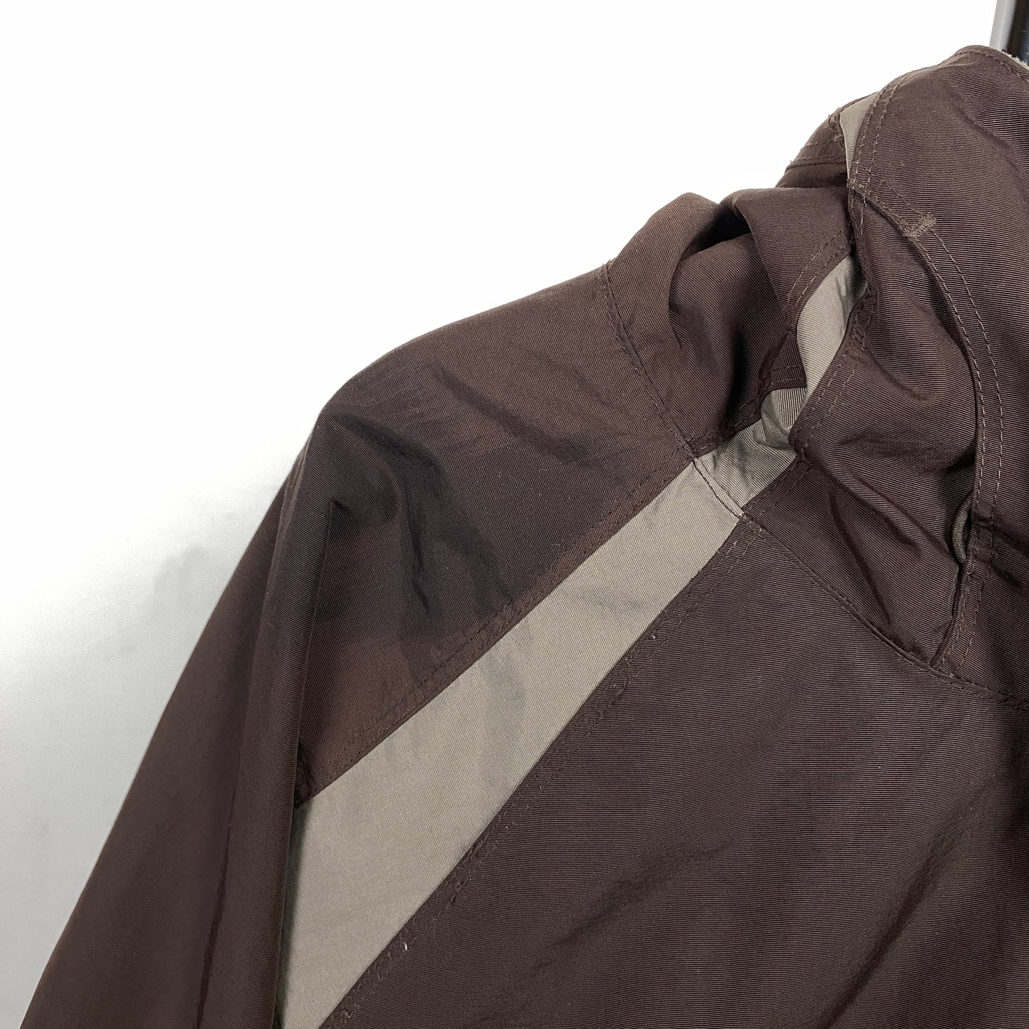 90s Nike Reversible Fleece Coat Jacket Brown XL