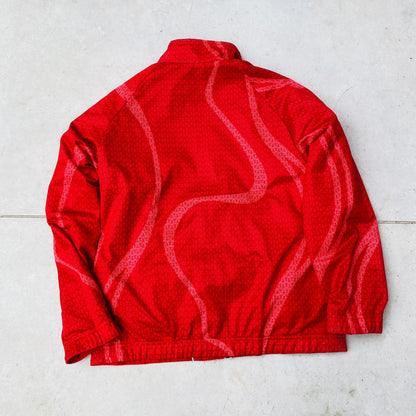 00s Nike Reversible Tn Air Windbreaker Jacket Red XS