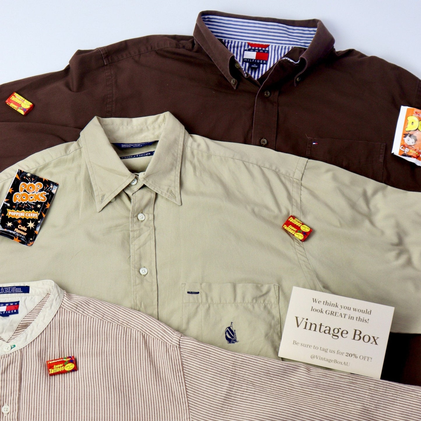 Premium Vintage Branded Shirt Mystery Box - Vintage Box