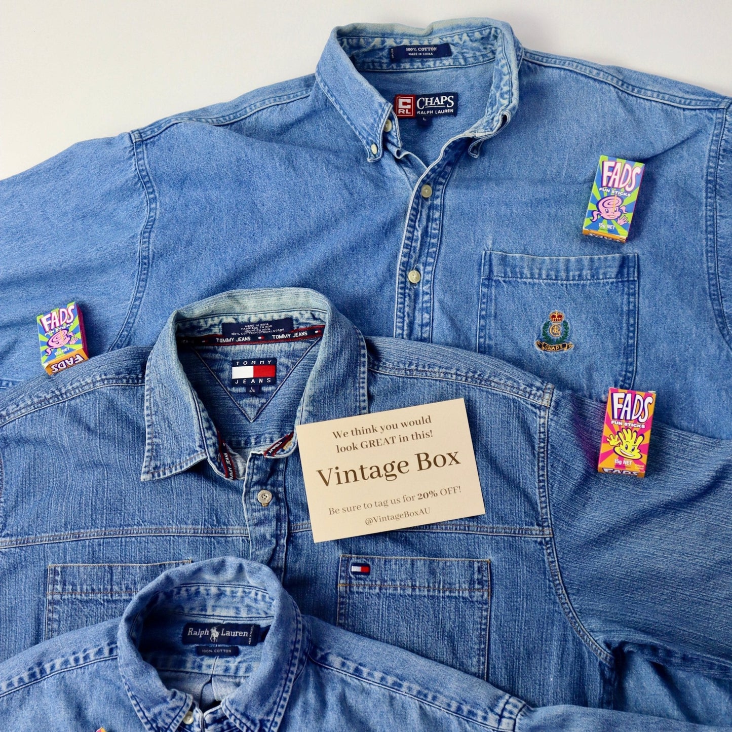 Premium Vintage Branded Shirt Mystery Box - Vintage Box