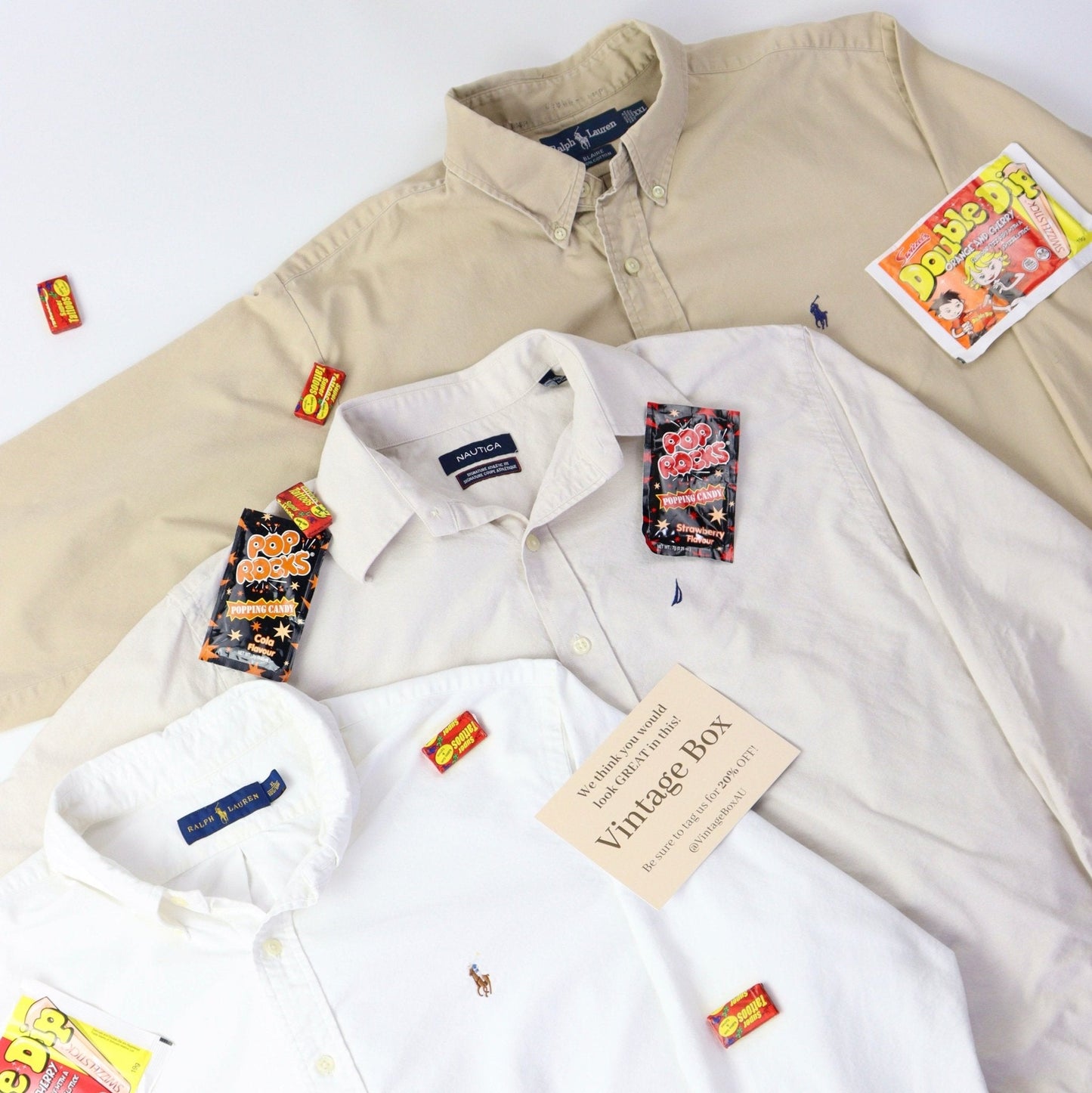 Premium Vintage Branded Shirt Mystery Box - Vintage Box