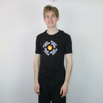 Vintage Shell Formula 1 T-Shirt Black Small
