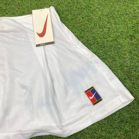 90s Nike Challenge Court Skirt White Medium