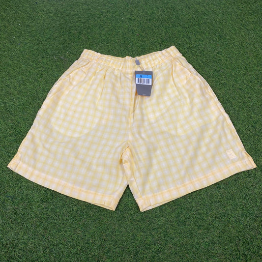 90s Nike Challenge Court Shorts Yellow Medium