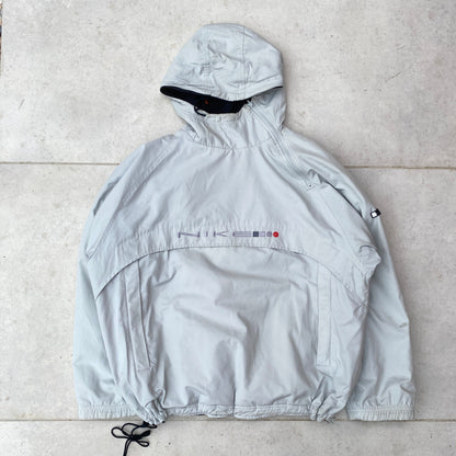 00s Nike Reversible Side Winder Fleece Coat Jacket Black Medium