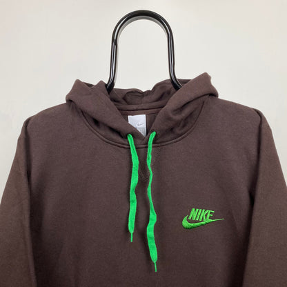 00s Nike Hoodie Brown XL