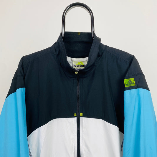 90s Adidas Equipment Windbreaker Jacket White XL